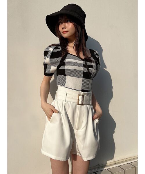 RESEXXY（リゼクシー）の「コットン混バケットハット（ハット・レディース・ブラック/アイボリー・FREE）」の9枚目の写真