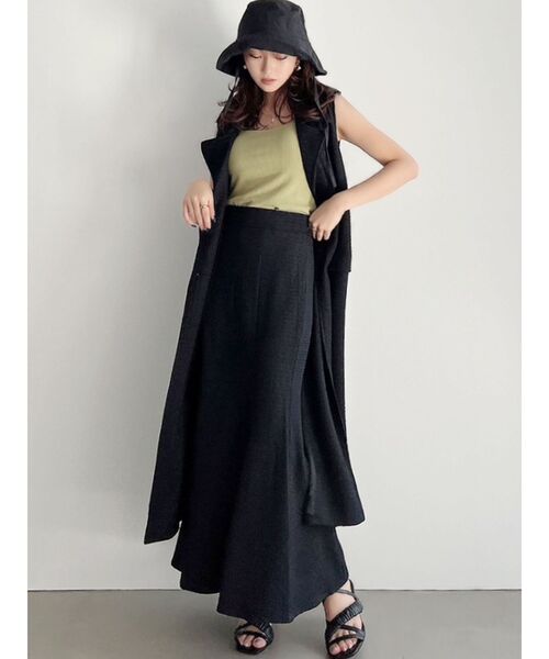 RESEXXY（リゼクシー）の「コットン混バケットハット（ハット・レディース・ブラック/アイボリー・FREE）」の19枚目の写真