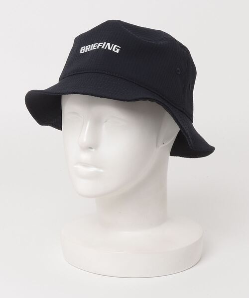 【ブリーフィングゴルフ】MENS SEERSUCKER HAT　Lサイズ BRIEFING（ブリーフィング）の「【ブリーフィングゴルフ】MENS