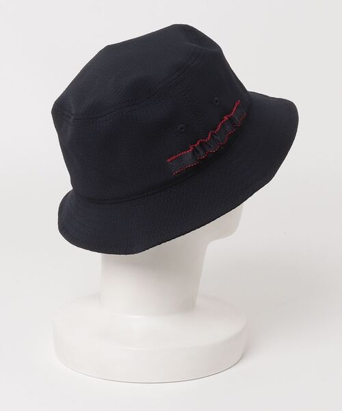 BRIEFING（ブリーフィング）の「【ブリーフィングゴルフ】MENS SEERSUCKER HAT（ハット・メンズ・グレー/ホワイト/ネイビー/ブラック・L/M）」の8枚目の写真