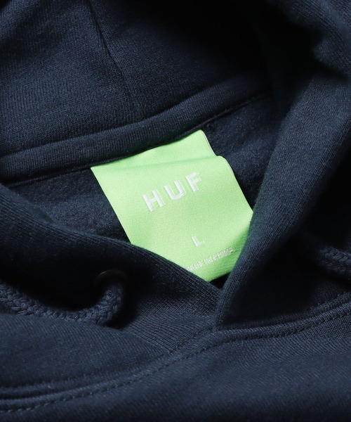 HUF（ハフ）の「HUF/ハフ HARDWARE P/O HOODIE フーディー（パーカー・メンズ・グリーン/ネイビー・M/L/XL）」の7枚目の写真