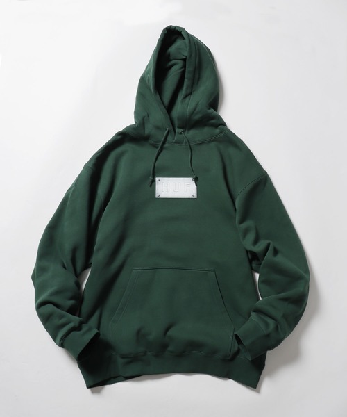 HUF（ハフ）の「HUF/ハフ HARDWARE P/O HOODIE フーディー（パーカー・メンズ・グリーン/ネイビー・M/L/XL）」の15枚目の写真