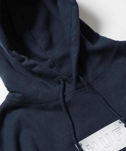 HUF（ハフ）の「HUF/ハフ HARDWARE P/O HOODIE フーディー（パーカー・メンズ・グリーン/ネイビー・M/L/XL）」の6枚目の写真