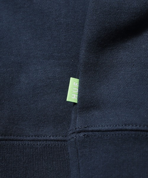 HUF（ハフ）の「HUF/ハフ HARDWARE P/O HOODIE フーディー（パーカー・メンズ・グリーン/ネイビー・M/L/XL）」の10枚目の写真