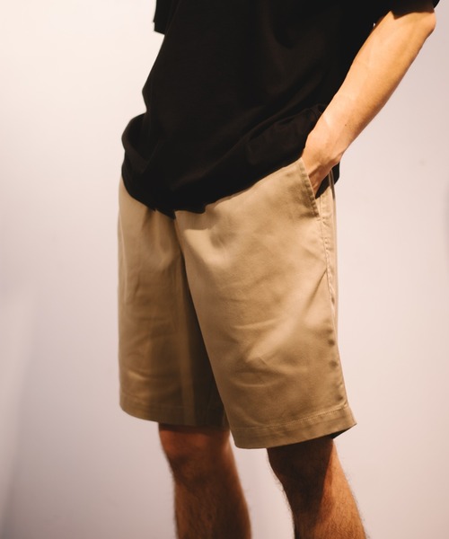 Dickies(ディッキーズ)の「【Dickies】DK SHORT PANTS / ディッキーズ ウエストゴム ドローコード付き イージーショーツ(その他パンツ・メンズ・グリーン/ブラック/ミント/ブルー系その他/ベージュ/ライトブラウン/オフホワイト・XL/M/L)」の5枚目の写真