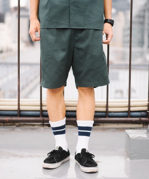 Dickies(ディッキーズ)の「【Dickies】DK SHORT PANTS / ディッキーズ ウエストゴム ドローコード付き イージーショーツ(その他パンツ・メンズ・グリーン/ブラック/ミント/ブルー系その他/ベージュ/ライトブラウン/オフホワイト・XL/M/L)」の6枚目の写真