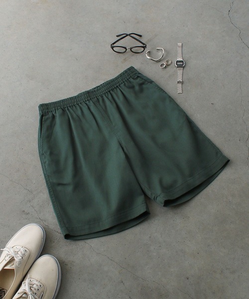 Dickies(ディッキーズ)の「【Dickies】DK SHORT PANTS / ディッキーズ ウエストゴム ドローコード付き イージーショーツ(その他パンツ・メンズ・グリーン/ブラック/ミント/ブルー系その他/ベージュ/ライトブラウン/オフホワイト・XL/M/L)」の12枚目の写真