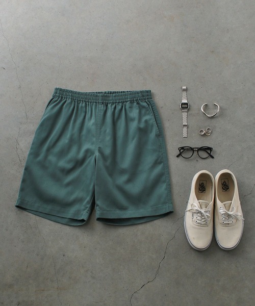 Dickies(ディッキーズ)の「【Dickies】DK SHORT PANTS / ディッキーズ ウエストゴム ドローコード付き イージーショーツ(その他パンツ・メンズ・グリーン/ブラック/ミント/ブルー系その他/ベージュ/ライトブラウン/オフホワイト・XL/M/L)」の11枚目の写真