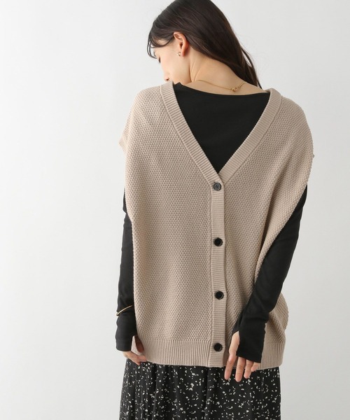 GLOBAL WORK（グローバルワーク）の「カノコ編み2WAYベスト/177539