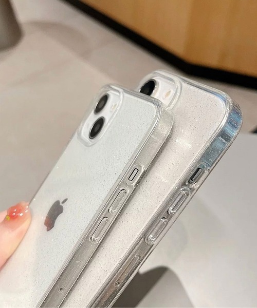 NOLITA LABORATORY（ノリータラボラトリー）の「【 NOLITA / ノリータ 】ラグジュアリー ラメ クリア アイフォンケース アイフォンカバー iPhone 15 / 15pro / 15proMax / 15plus / 16 / 16pro / 16proMax / 16plus / 7 / 8 / SE2 / SE3 / 11 / 12 / 13 / 14 / mini（スマホケース/カバー・レディース・クリア/クリアブラック・C/I/K/A/D/E/N/F/J/H/G/O/B/P/R/T/Q/U/V/iPhone 16/iPhone 16 Plus/iPhone 16 Pro/iPhone 16 Pro Max/iPhone 11/XR/iPhone 11 Pro/iPhone 12 Pro Max/iPhone 12/12 Pro/iPhone 13/iPhone 14 Pro Max/iPhone 15 Pro Max/iPhone 15/iPhone 15 Pro/iPhone 13 Pro/iPhone 14/iPhone 13 Pro Max/iPhone 14 Plus/iPhone 13 mini/iPhone 12 mini/iPhone Air/iPhone 17 Pro Max/iPhone 17 Pro/iPhone 17/iPhone 14 Pro/iPhone 7/8/SE(第2/第3世代)/iPhone 13/14/iPhone 15 Plus）」の14枚目の写真
