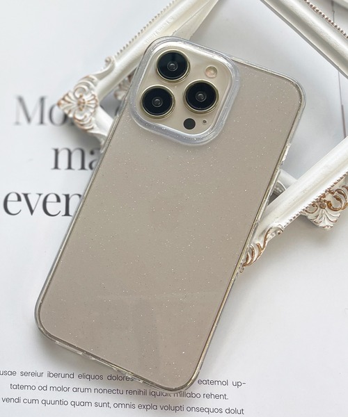NOLITA LABORATORY（ノリータラボラトリー）の「【 NOLITA / ノリータ 】ラグジュアリー ラメ クリア アイフォンケース アイフォンカバー iPhone 15 / 15pro / 15proMax / 15plus / 16 / 16pro / 16proMax / 16plus / 7 / 8 / SE2 / SE3 / 11 / 12 / 13 / 14 / mini（スマホケース/カバー・レディース・クリア/クリアブラック・C/I/K/A/D/E/N/F/J/H/G/O/B/P/R/T/Q/U/V/iPhone 16/iPhone 16 Plus/iPhone 16 Pro/iPhone 16 Pro Max/iPhone 11/XR/iPhone 11 Pro/iPhone 12 Pro Max/iPhone 12/12 Pro/iPhone 13/iPhone 14 Pro Max/iPhone 15 Pro Max/iPhone 15/iPhone 15 Pro/iPhone 13 Pro/iPhone 14/iPhone 13 Pro Max/iPhone 14 Plus/iPhone 13 mini/iPhone 12 mini/iPhone Air/iPhone 17 Pro Max/iPhone 17 Pro/iPhone 17/iPhone 14 Pro/iPhone 7/8/SE(第2/第3世代)/iPhone 13/14/iPhone 15 Plus）」の12枚目の写真