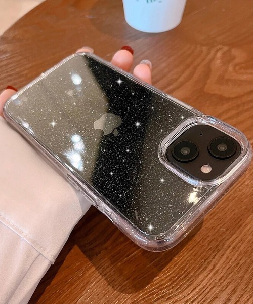 NOLITA LABORATORY（ノリータラボラトリー）の「【 NOLITA / ノリータ 】ラグジュアリー ラメ クリア アイフォンケース アイフォンカバー iPhone 15 / 15pro / 15proMax / 15plus / 16 / 16pro / 16proMax / 16plus / 7 / 8 / SE2 / SE3 / 11 / 12 / 13 / 14 / mini（スマホケース/カバー・レディース・クリア/クリアブラック・C/I/K/A/D/E/N/F/J/H/G/O/B/P/R/T/Q/U/V/iPhone 16/iPhone 16 Plus/iPhone 16 Pro/iPhone 16 Pro Max/iPhone 11/XR/iPhone 11 Pro/iPhone 12 Pro Max/iPhone 12/12 Pro/iPhone 13/iPhone 14 Pro Max/iPhone 15 Pro Max/iPhone 15/iPhone 15 Pro/iPhone 13 Pro/iPhone 14/iPhone 13 Pro Max/iPhone 14 Plus/iPhone 13 mini/iPhone 12 mini/iPhone Air/iPhone 17 Pro Max/iPhone 17 Pro/iPhone 17/iPhone 14 Pro/iPhone 7/8/SE(第2/第3世代)/iPhone 13/14/iPhone 15 Plus）」の13枚目の写真