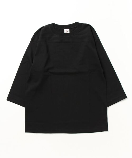Mag.(マグ)の「【CROSS&STITCH】OPENEND FOOTBALL TEE SHIRTS オープンエンドベースボールTシャツ(Tシャツ/カットソー・メンズ・ヘザーグレー/ホワイト/ブラック・LARGE/MEDIUM)」の7枚目の写真