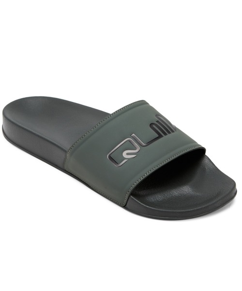 Quiksilver（クイックシルバー）の「SESSIONS SLIDE/クイックシルバースライドサンダル（サンダル・メンズ・カーキ/ブラック・28cm/27cm/26cm/25cm）」の2枚目の写真