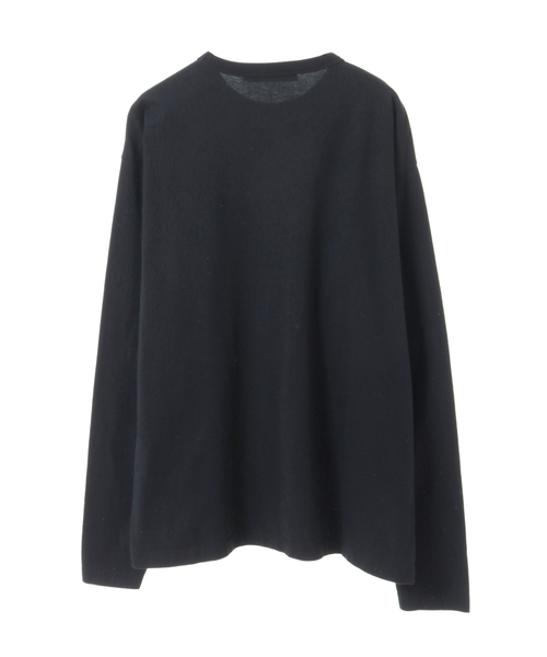Maison Kitsune(メゾンキツネ)の「MAISON KITSUNE / メゾンキツネ フォックスヘッド パッチ レギュラー ロングスリーブ Tシャツ FU00163KJ0010(Tシャツ/カットソー・メンズ・ホワイト/ブラック・L/M/S/XS)」の14枚目の写真