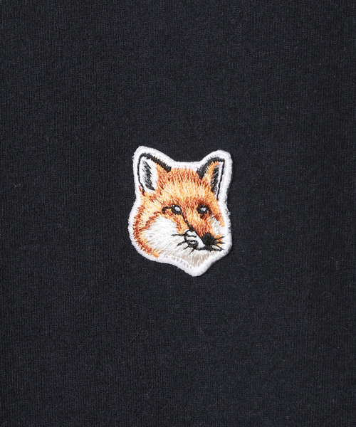 Maison Kitsune(メゾンキツネ)の「MAISON KITSUNE / メゾンキツネ フォックスヘッド パッチ レギュラー ロングスリーブ Tシャツ FU00163KJ0010(Tシャツ/カットソー・メンズ・ホワイト/ブラック・L/M/S/XS)」の18枚目の写真