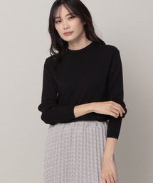 濃密なめらかリブプルオーバー