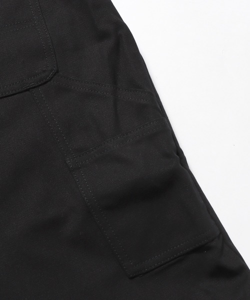 HUF(ハフ)の「HUF/ハフ WORKMAN CANVAS SHORT クラウンロゴ ショートパンツ ハーフパンツ ワークパンツ(その他パンツ・メンズ・ネイビー/ブラック・34/30/32)」の13枚目の写真