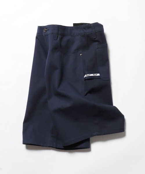 HUF(ハフ)の「HUF/ハフ WORKMAN CANVAS SHORT クラウンロゴ ショートパンツ ハーフパンツ ワークパンツ(その他パンツ・メンズ・ネイビー/ブラック・34/30/32)」の20枚目の写真