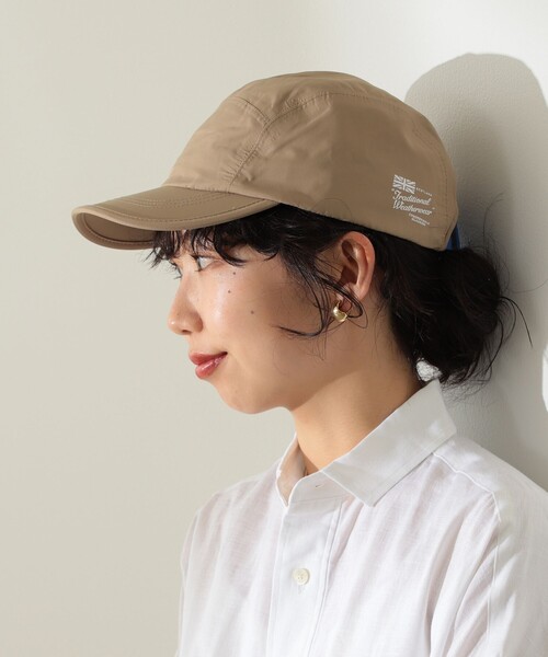 Traditional Weatherwear（トラディショナルウェザーウェア）の「Traditional Weatherwear / SEALING レイン キャップ（キャップ・レディース・ブラック/ベージュ・ONE SIZE）」の2枚目の写真