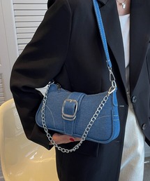 デニムショルダーバッグ