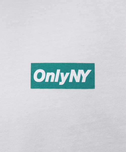 ONLY NY（オンリーニューヨーク）の「【ONLY NY / オンリーニューヨーク】BLOCK LOGO T-SHIRT（Tシャツ/カットソー・メンズ・ホワイト/パープル・MEDIUM/LARGE/X-LARGE）」の12枚目の写真