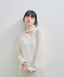 シアーニットTEE