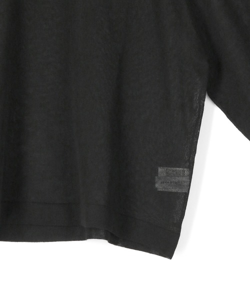 ADAM ET ROPE'（アダムエロペ）の「シアーニットTEE（Tシャツ