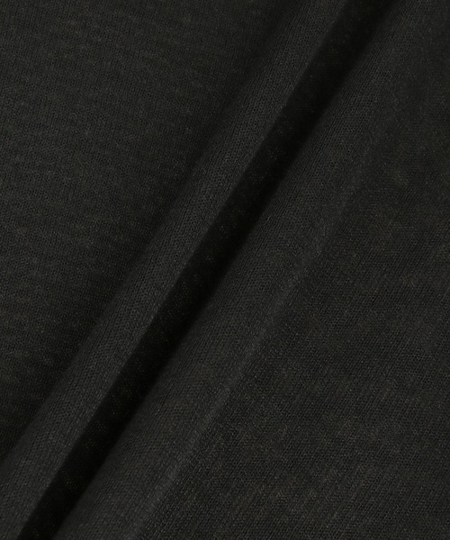 ADAM ET ROPE'（アダムエロペ）の「シアーニットTEE（Tシャツ/カットソー・レディース・ブラック/オフホワイト/サックスブルー・FREE）」の18枚目の写真