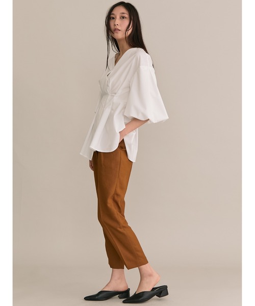 TONAL（トーナル）の「タックカシュクールチュニック（シャツ