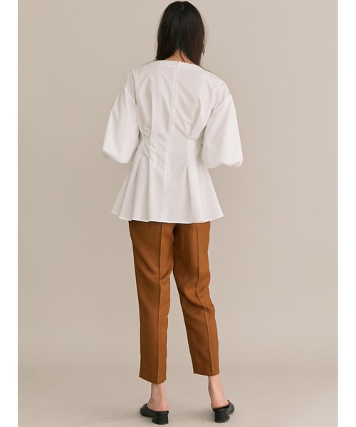 TONAL（トーナル）の「タックカシュクールチュニック（シャツ