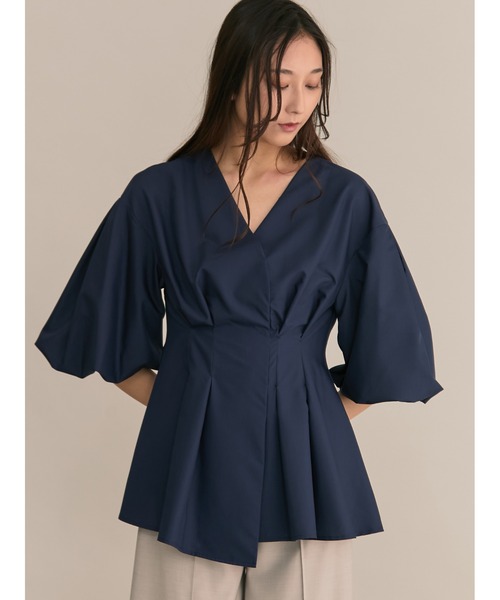 TONAL（トーナル）の「タックカシュクールチュニック（シャツ/ブラウス 