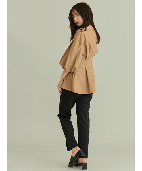 TONAL（トーナル）の「タックカシュクールチュニック（シャツ