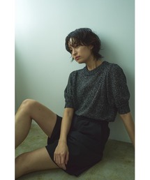 【Abor】リネンライクミックスヤーンニットプルオーバー