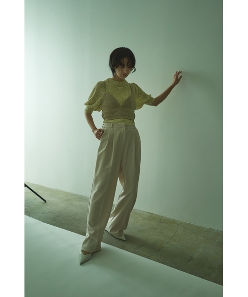 Abor(アボア)の「【Abor】リネンライクミックスヤーンニットプルオーバー(ニット/セーター・レディース・ホワイト/ベージュ/ブラック・FREE)」の4枚目の写真