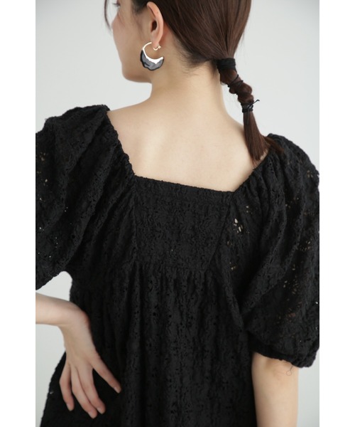 JILL STUART(ジルスチュアート)の「◆シュリンクジャージートップス(Tシャツ/カットソー・レディース・ブラック/ホワイト/ブルー・FREE)」の10枚目の写真