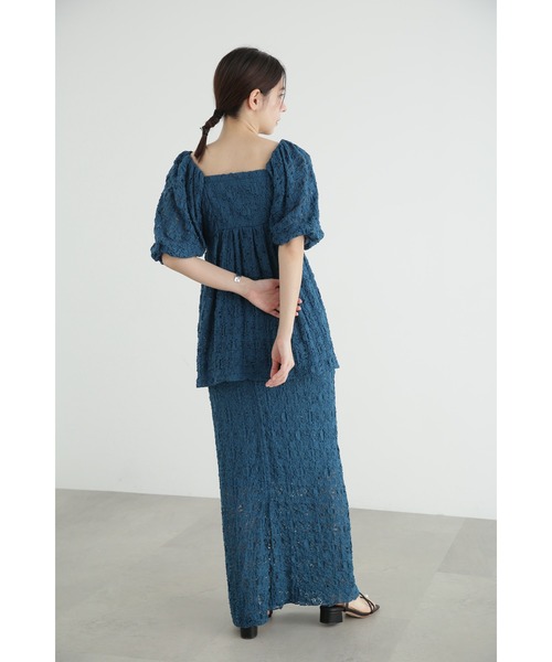 JILL STUART(ジルスチュアート)の「◆シュリンクジャージートップス(Tシャツ/カットソー・レディース・ブラック/ホワイト/ブルー・FREE)」の22枚目の写真