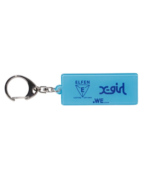 X-girl（エックスガール）の「WEリーグ|C EL S GOODS KEY HOLDER/ちふれASエルフェン埼玉/ELFEN グッズキーホルダー（スポーツグッズ・レディース・ブルー・ONE SIZE）」の2枚目の写真