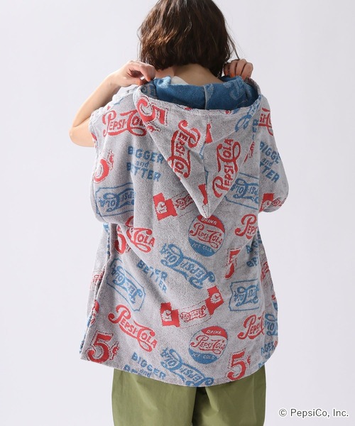 niko and（ニコアンド）の「【PEPSI(ペプシ)】コラボサウナポンチョ