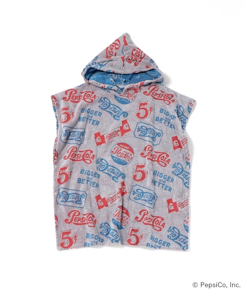 niko and（ニコアンド）の「【PEPSI(ペプシ)】コラボサウナポンチョ