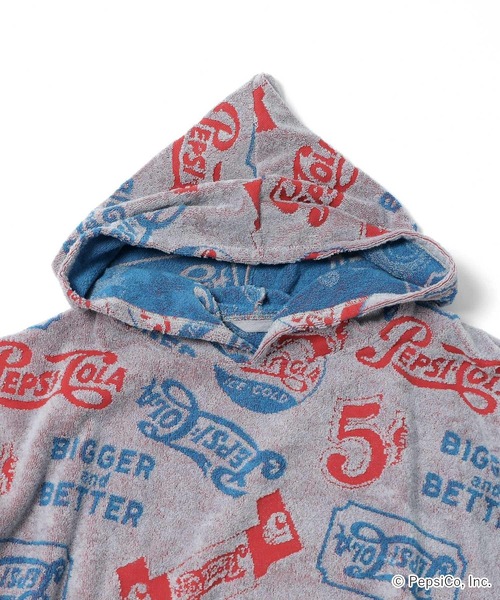niko and（ニコアンド）の「【PEPSI(ペプシ)】コラボサウナポンチョ