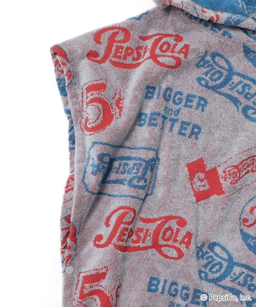 niko and（ニコアンド）の「【PEPSI(ペプシ)】コラボサウナポンチョ