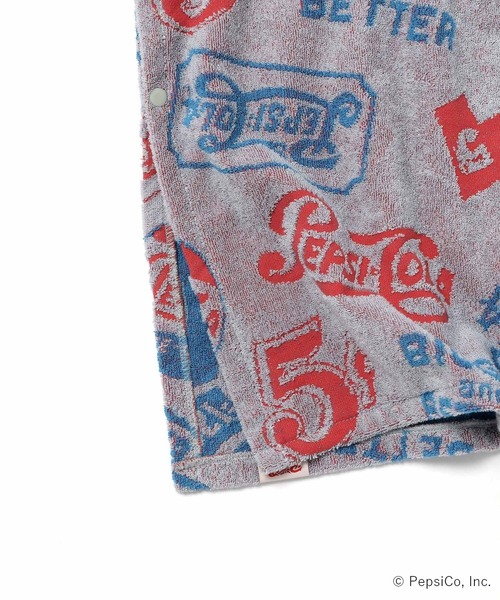 niko and...(ニコアンド)の「【PEPSI(ペプシ)】コラボサウナポンチョ(アウトドアグッズ・レディース・グレー/ブルー・0)」の11枚目の写真