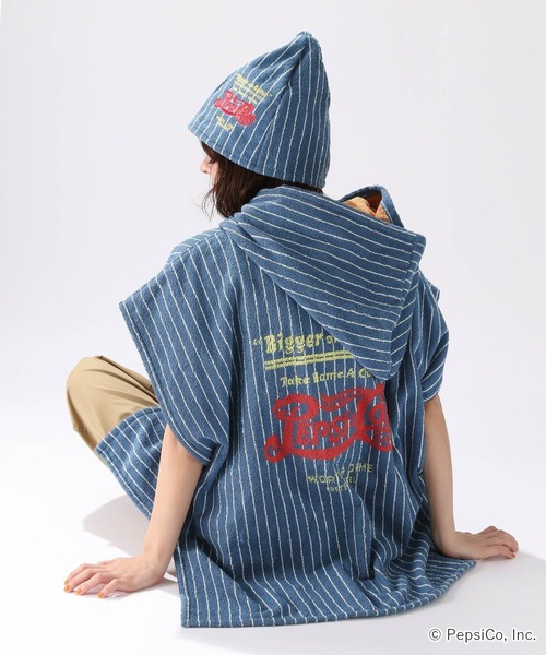 niko and（ニコアンド）の「【PEPSI(ペプシ)】コラボサウナポンチョ