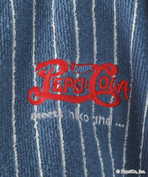 niko and...(ニコアンド)の「【PEPSI(ペプシ)】コラボサウナポンチョ(アウトドアグッズ・レディース・グレー/ブルー・0)」の15枚目の写真