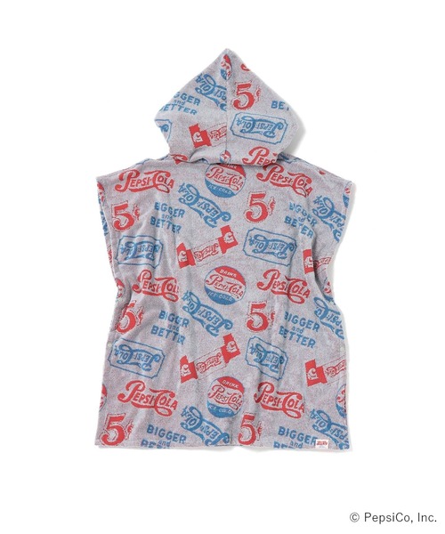 niko and（ニコアンド）の「【PEPSI(ペプシ)】コラボサウナポンチョ