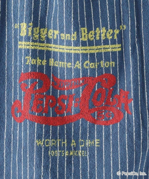 niko and...(ニコアンド)の「【PEPSI(ペプシ)】コラボサウナポンチョ(アウトドアグッズ・レディース・グレー/ブルー・0)」の17枚目の写真