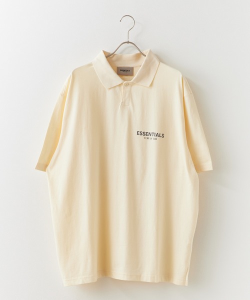 FOG ESSENTIALS（エフオージーエッセンシャルズ）の「FOG ESSENTIALS/エッセンシャルズ 1POINT LOGO POLO SS SHIRTS ポロシャツ（ポロシャツ・メンズ・クリーム/セージグリーン/ブラック/ダークベージュ/ホワイト・L/XL/M/S）」の7枚目の写真
