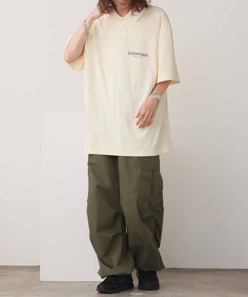 セール】FOG ESSENTIALS/エッセンシャルズ 1POINT LOGO POLO SS