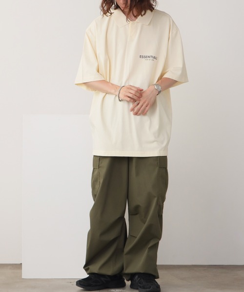 セール】FOG ESSENTIALS/エッセンシャルズ 1POINT LOGO POLO SS
